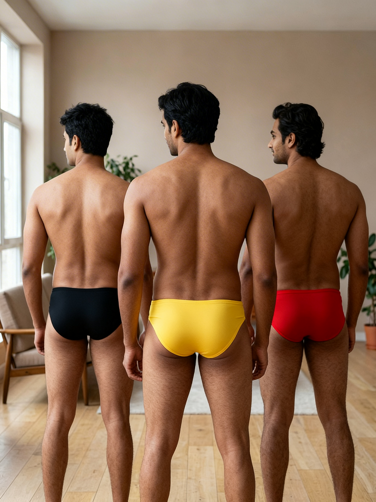 Active Micro Brief - Semi Seamless BASIICS (Pack of 3)