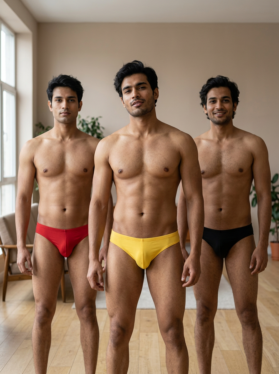 Active Micro Brief - Semi Seamless BASIICS (Pack of 3)