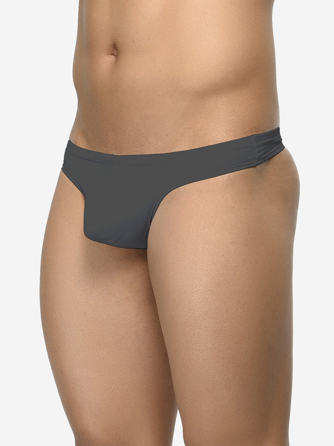 Pack of 3 men's semi-seamless thongs from BASIICS by La Intimo, offering a sleek fit and all-day comfort for everyday wear.