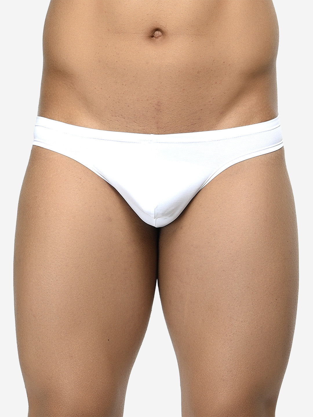 Pack of 3 men's semi-seamless thongs from BASIICS by La Intimo, offering a sleek fit and all-day comfort for everyday wear.