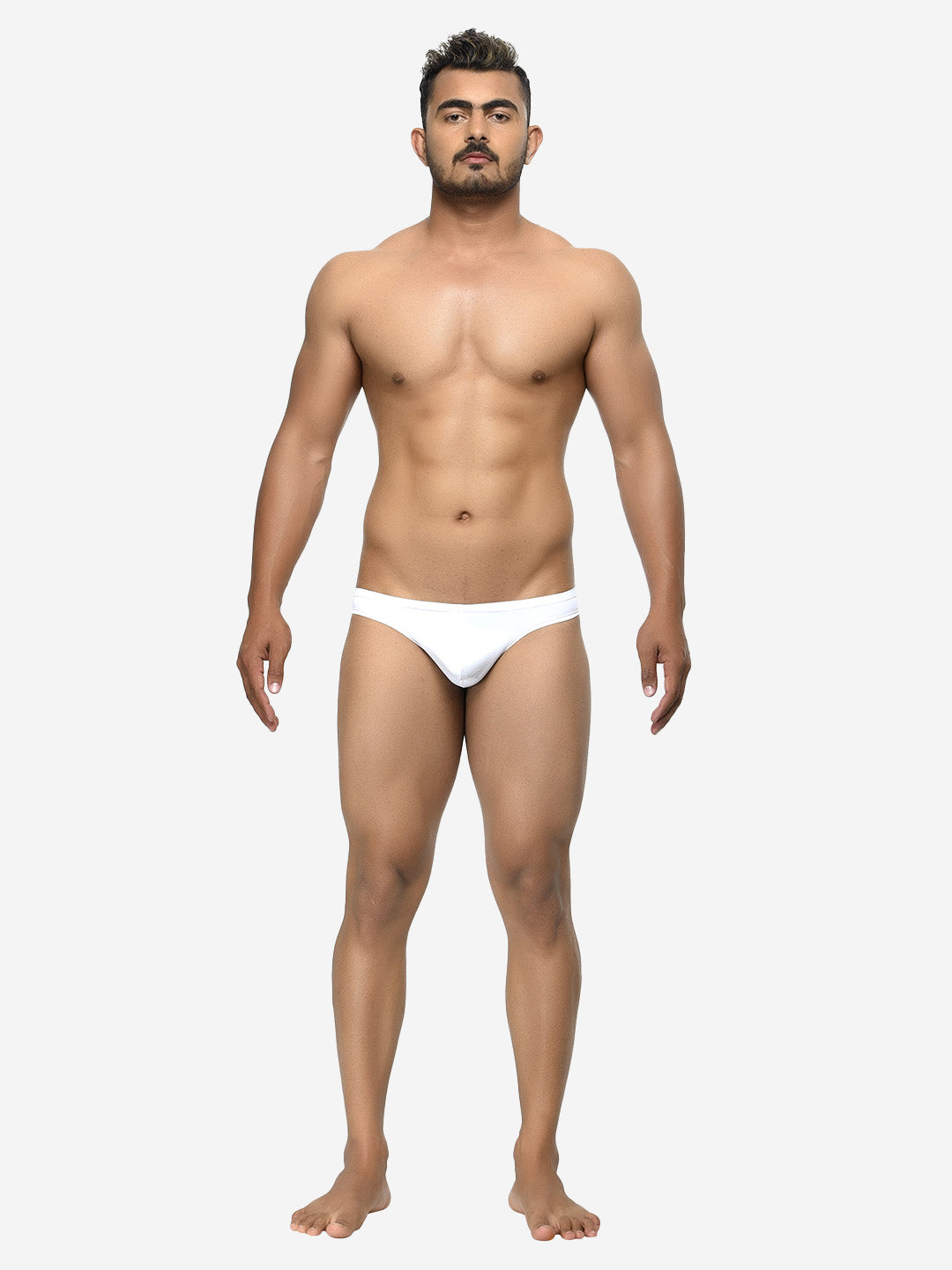 Pack of 3 men's semi-seamless thongs from BASIICS by La Intimo, offering a sleek fit and all-day comfort for everyday wear.