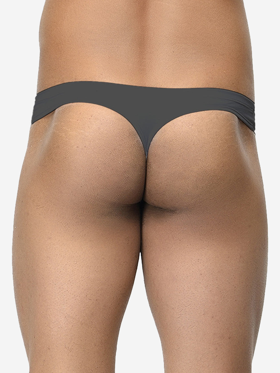 Pack of 5 men's semi-seamless thongs from BASIICS by La Intimo, offering a sleek fit, comfort, and support for everyday wear.