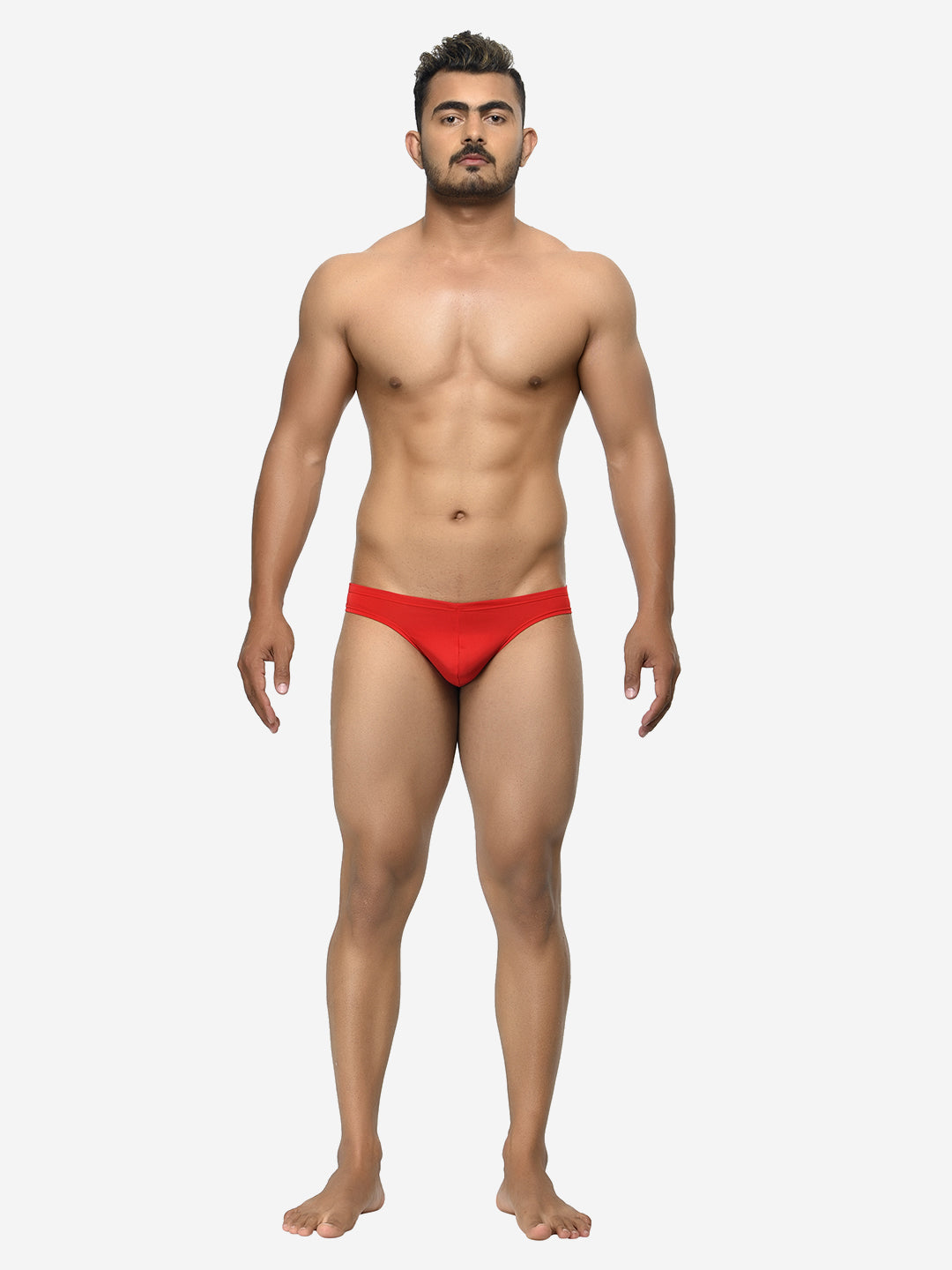 Single pack of men's semi-seamless thongs from BASIICS by La Intimo, offering a sleek and comfortable fit for everyday wear.