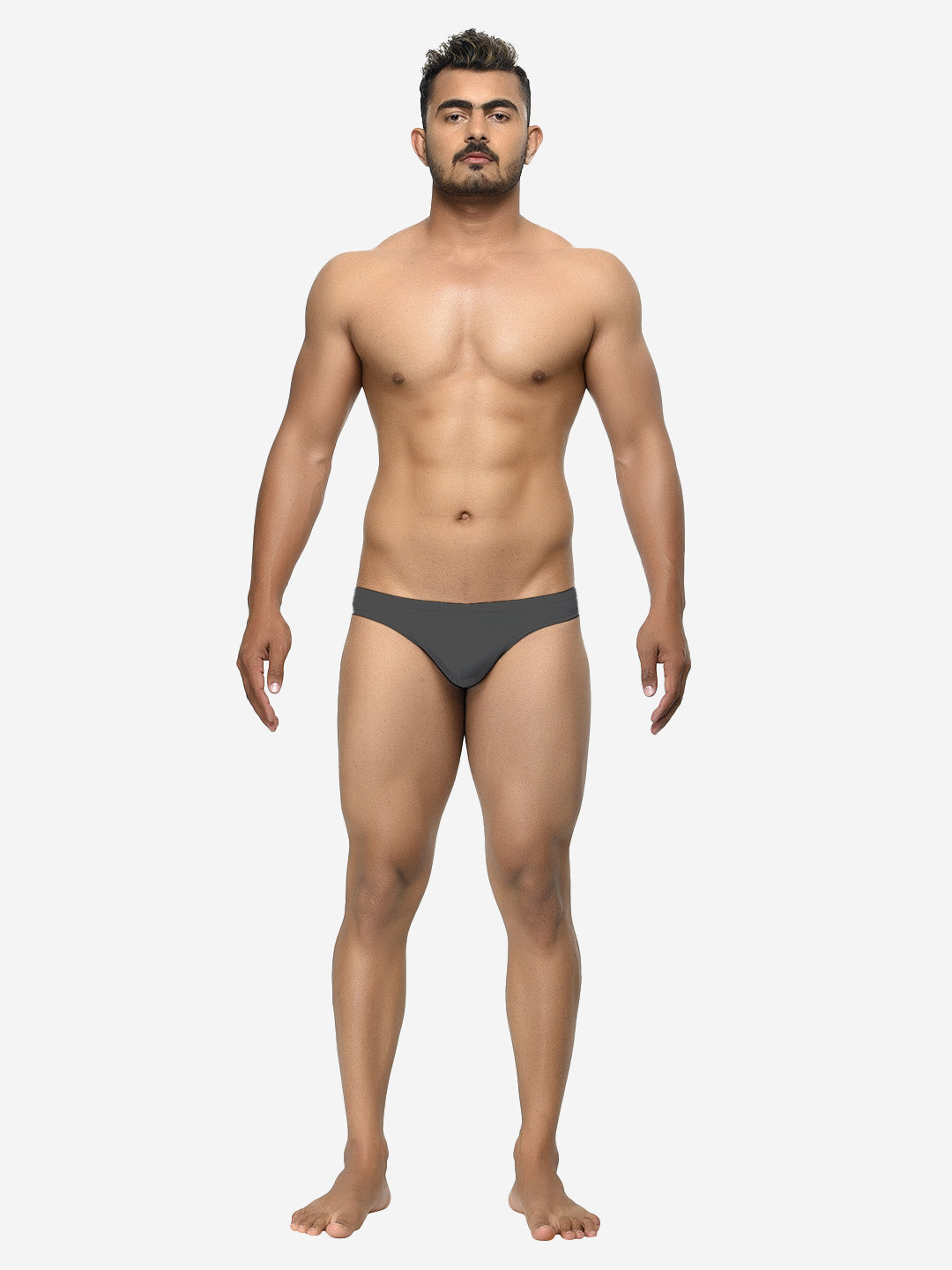 Single pack of men's semi-seamless thongs from BASIICS by La Intimo, offering a sleek and comfortable fit for everyday wear.