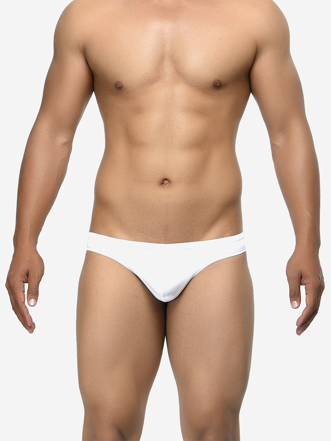 Single pack of men's semi-seamless thongs from BASIICS by La Intimo, offering a sleek and comfortable fit for everyday wear.