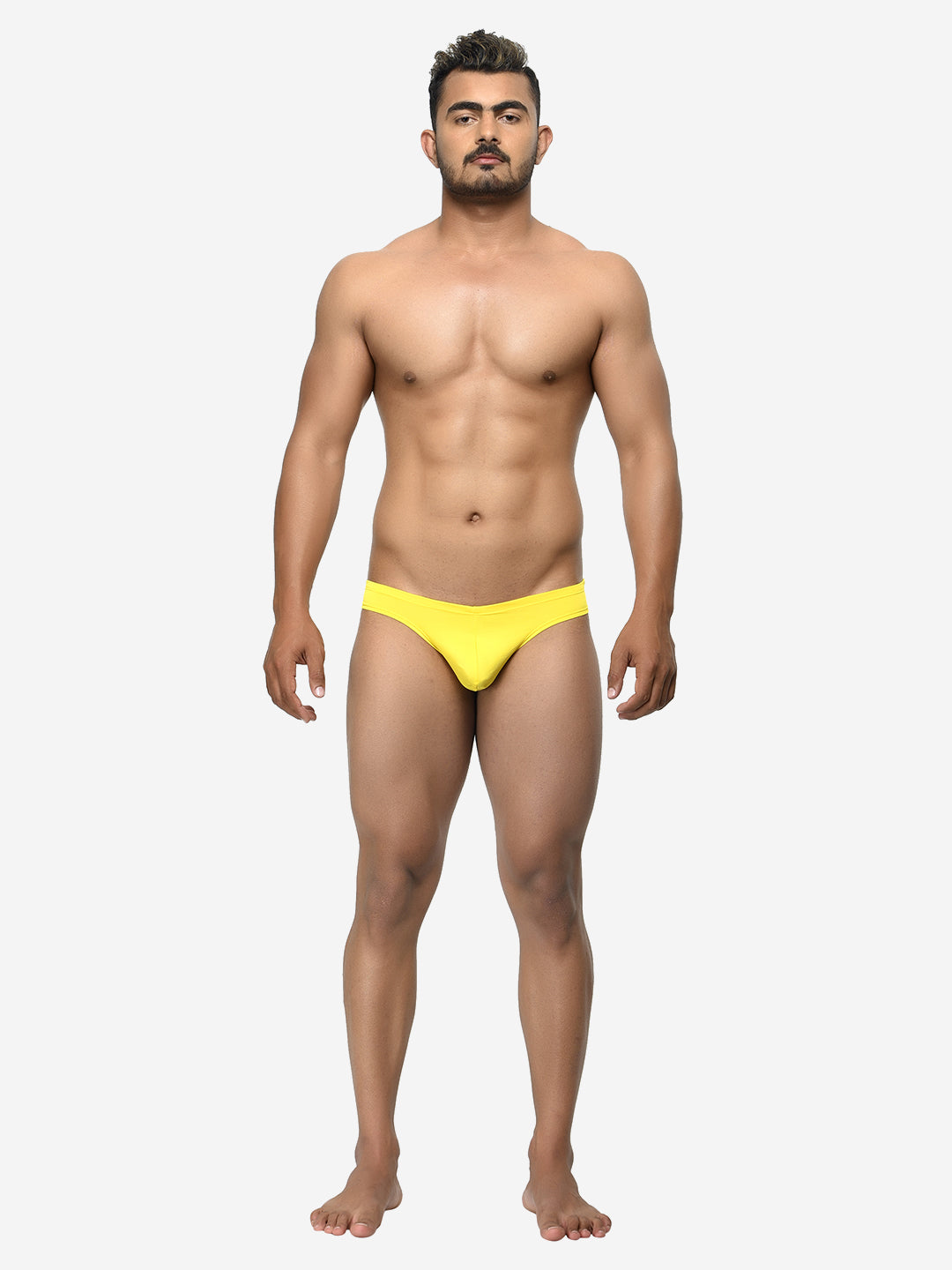 Single pack of men's semi-seamless thongs from BASIICS by La Intimo, offering a sleek and comfortable fit for everyday wear.