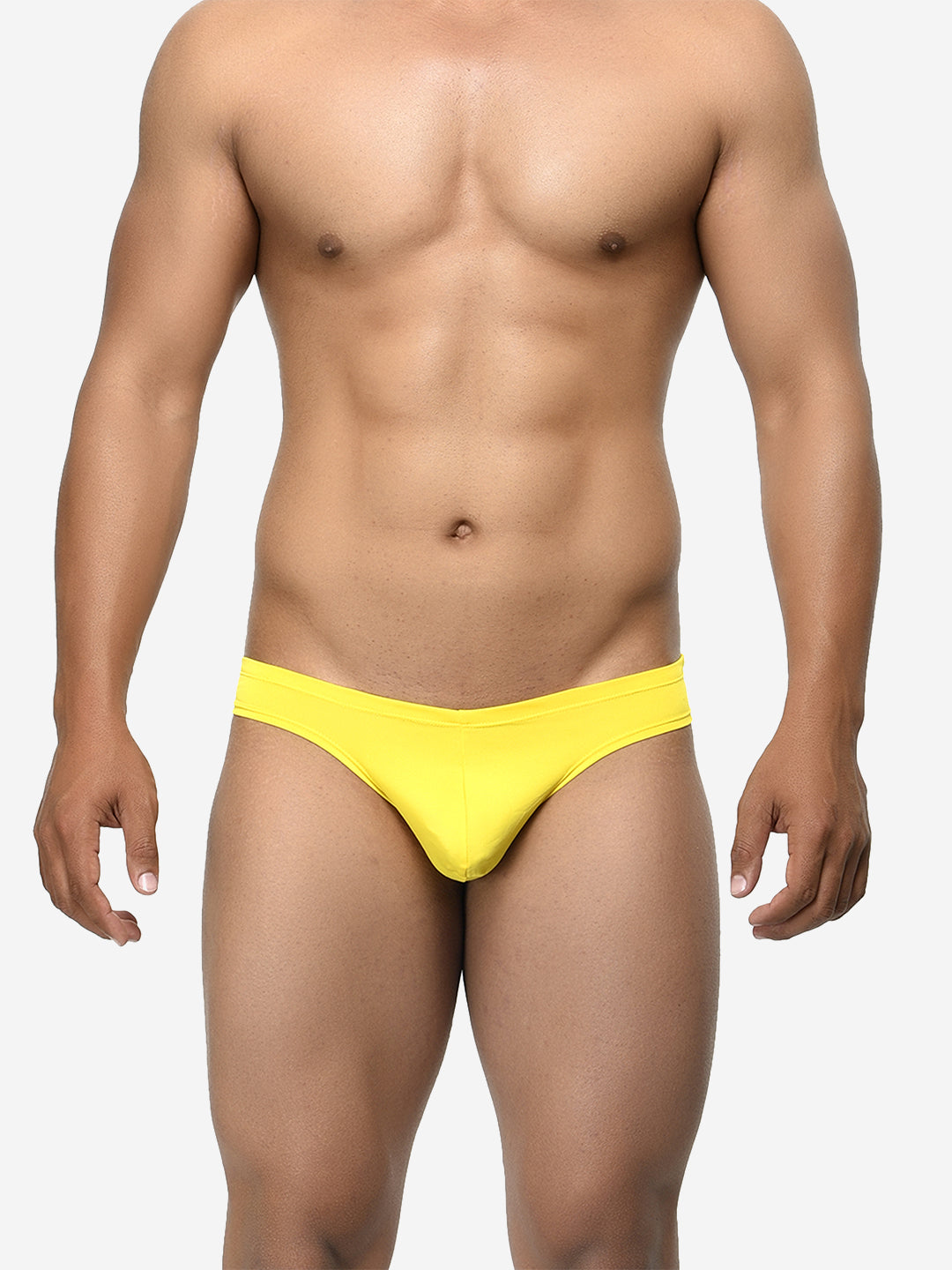 Single pack of men's semi-seamless thongs from BASIICS by La Intimo, offering a sleek and comfortable fit for everyday wear.