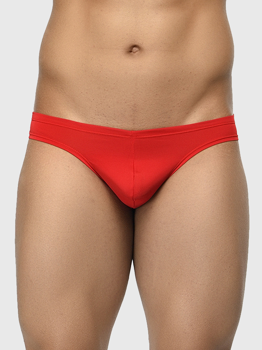 Men's Low Waist Semi Seamless Thong - Flash (Pack of 2) - Blue, Red