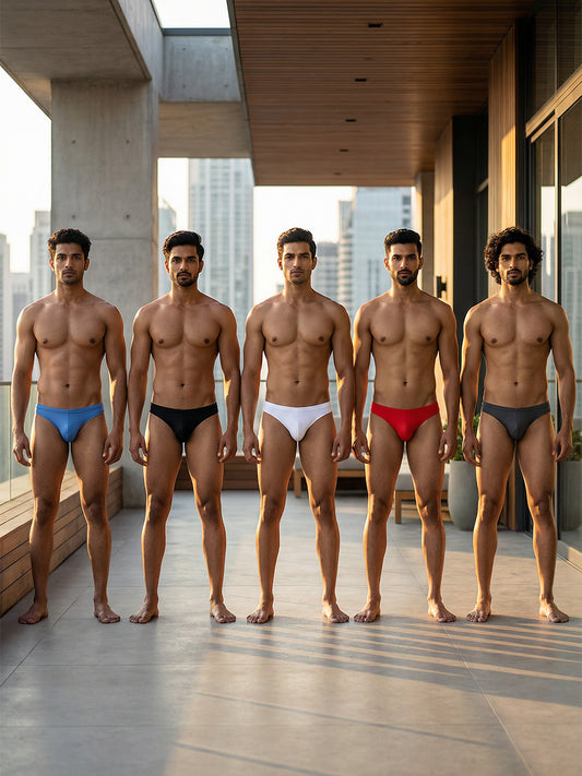 Active Micro Semi Seamless Thong - Flash (Pack of 5)