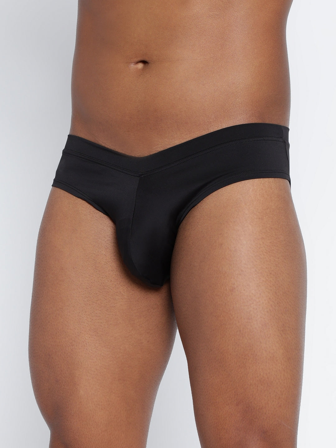 BASIICS by La Intimo Men's Semi-Seamless Briefs Pack of 3 - Comfortable and breathable innerwear