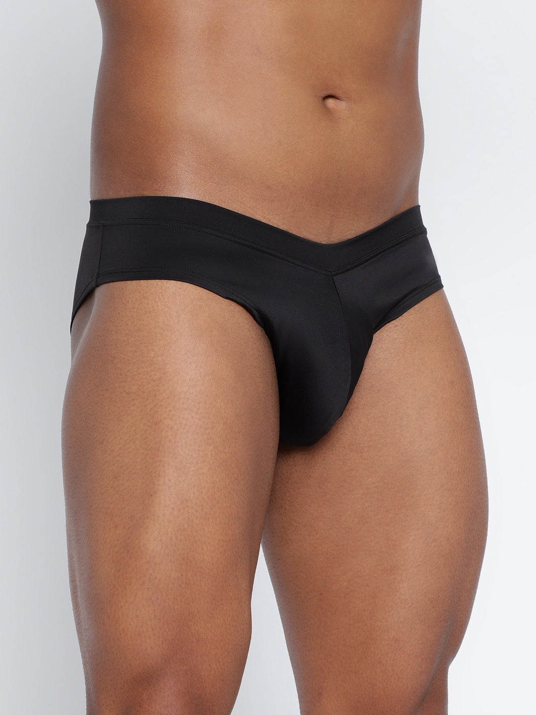 Single pack of men's semi-seamless briefs from BASIICS by La Intimo, offering a sleek fit and comfort for everyday wear.