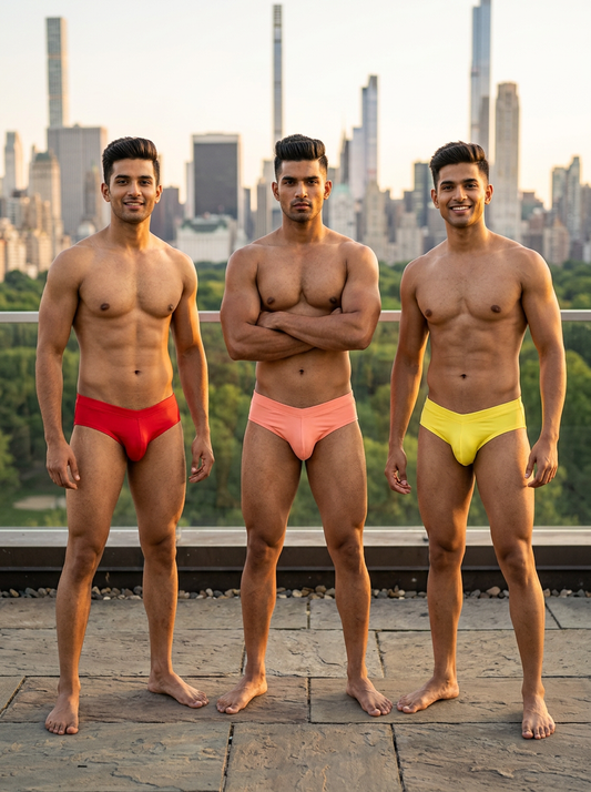 Active Micro Brief - Semi Seamless Fanboy BASIICS (Pack of 3)