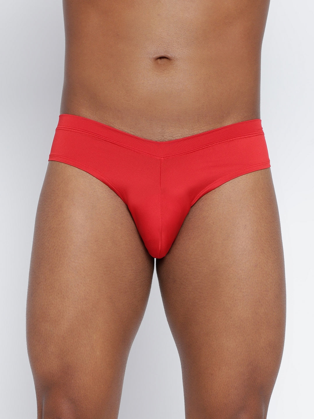 BASIICS by La Intimo Men's Semi-Seamless Briefs Pack of 3 - Comfortable and breathable innerwear