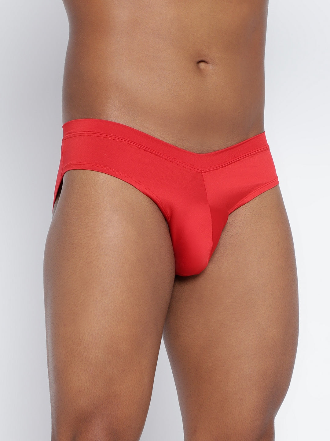 Single pack of men's semi-seamless briefs from BASIICS by La Intimo, offering a sleek fit and comfort for everyday wear.