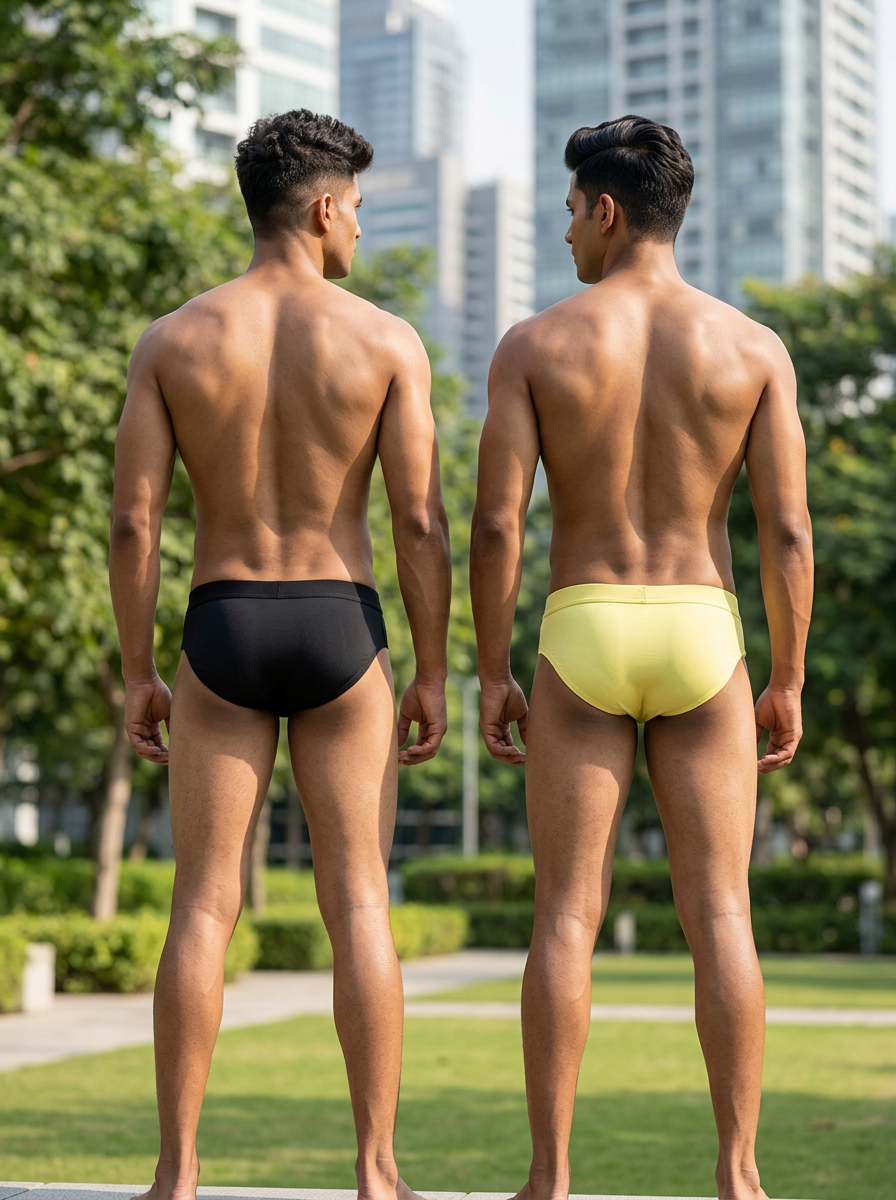 Active Micro Brief - Semi Seamless Fanboy BASIICS (Pack of 2)