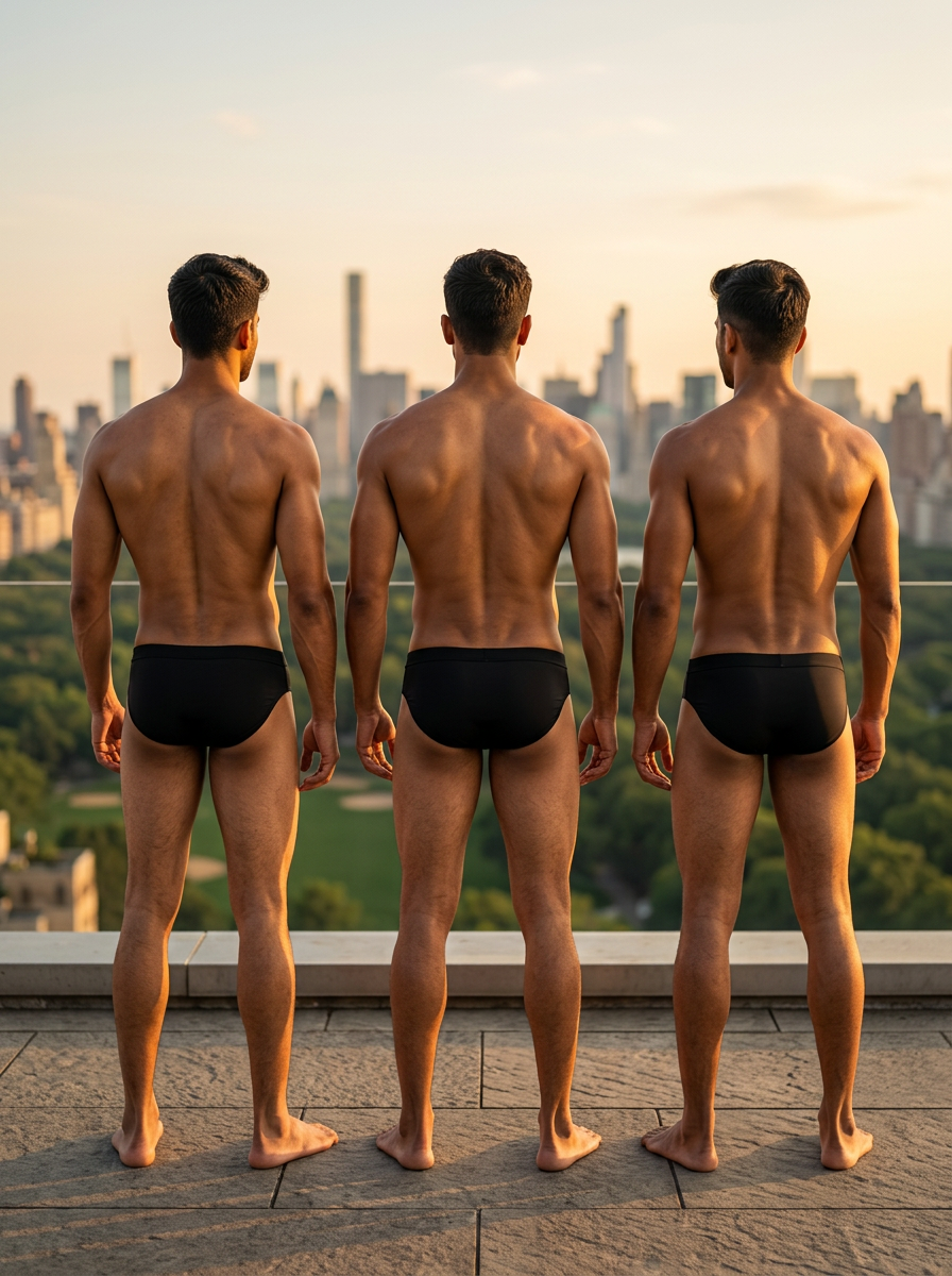 Active Micro Brief - Semi Seamless Fanboy BASIICS (Pack of 3)
