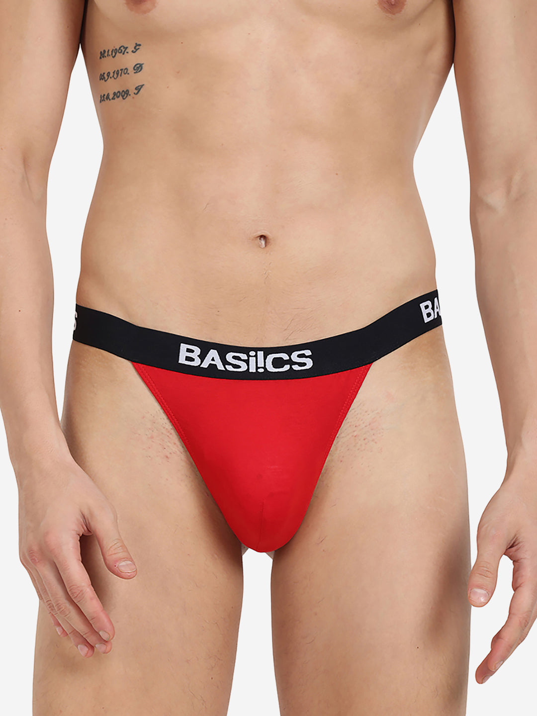 BASIICS by La Intimo Men's Thong Single Pack of 1 - Comfortable and seamless innerwear