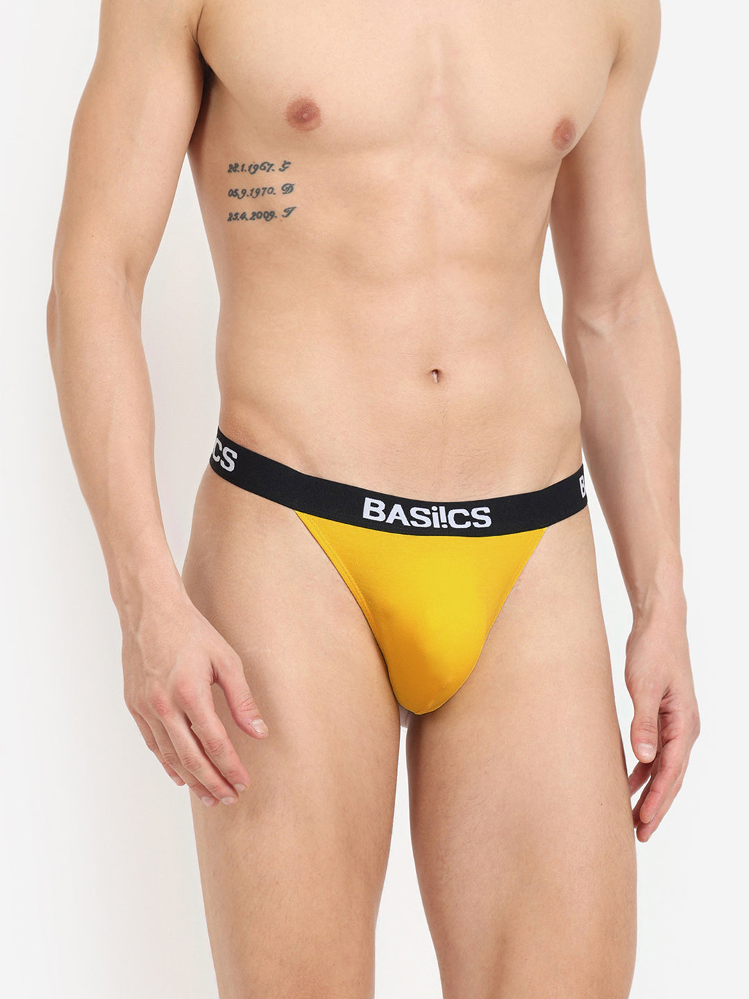 BASIICS by La Intimo Men's Thong Single Pack of 1 - Comfortable and seamless innerwear