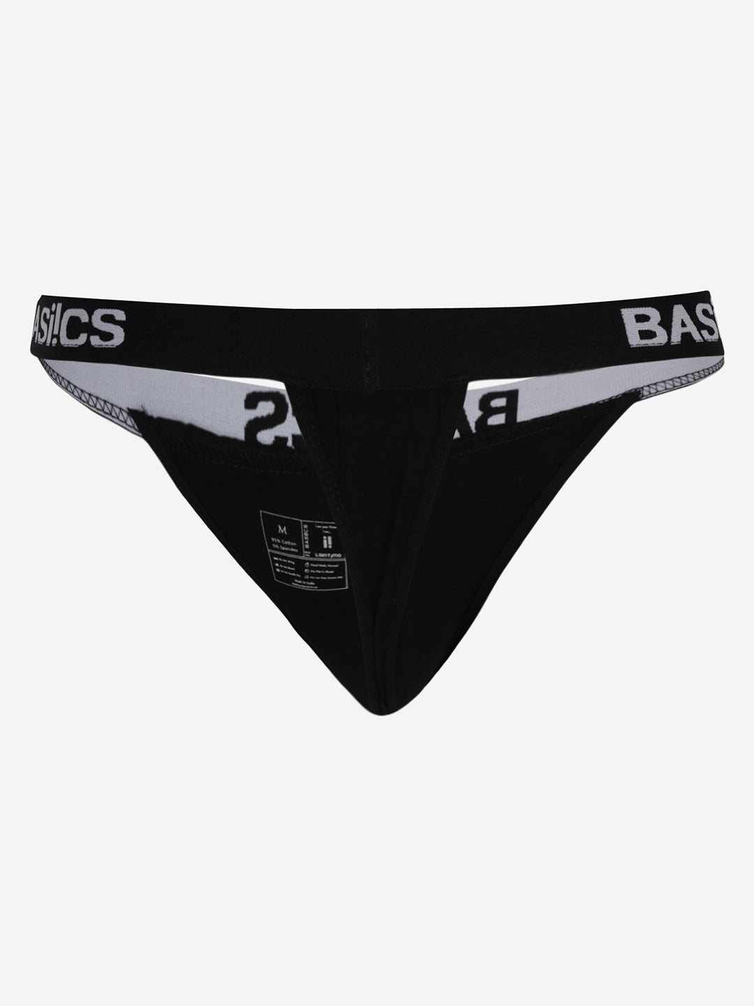 BASIICS by La Intimo Men's Thong Single Pack of 1 - Comfortable and seamless innerwear