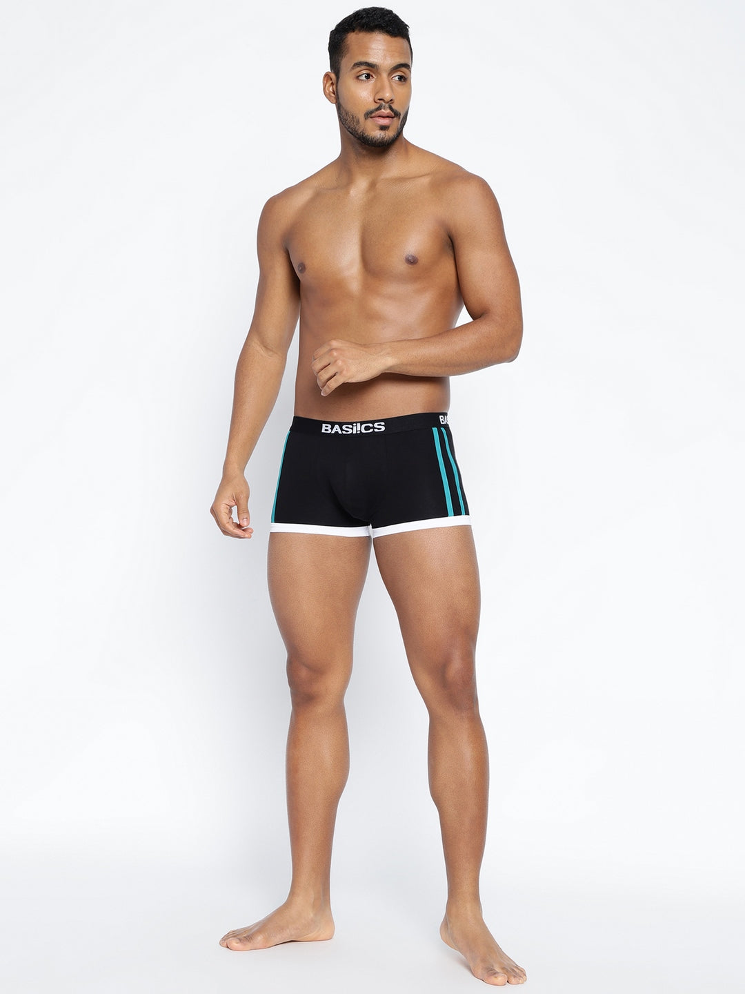 BASIICS by La Intimo Men's Trunks Single Pack of 1 - Comfortable and breathable underwear