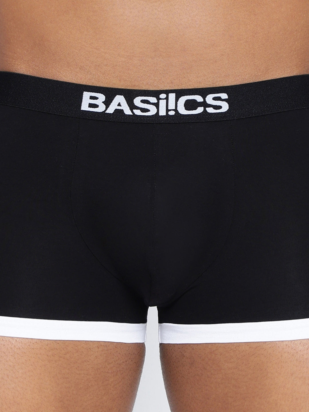 BASIICS by La Intimo Men's Trunks Single Pack of 1 - Comfortable and breathable underwear