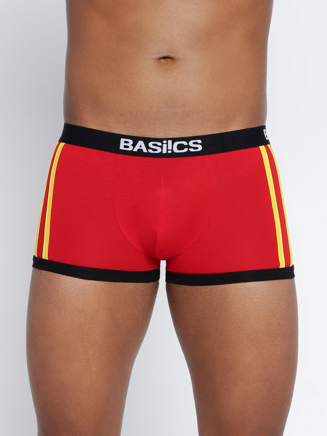 BASIICS by La Intimo Men's Trunks Pack of 3 - Comfortable, breathable, and supportive innerwear