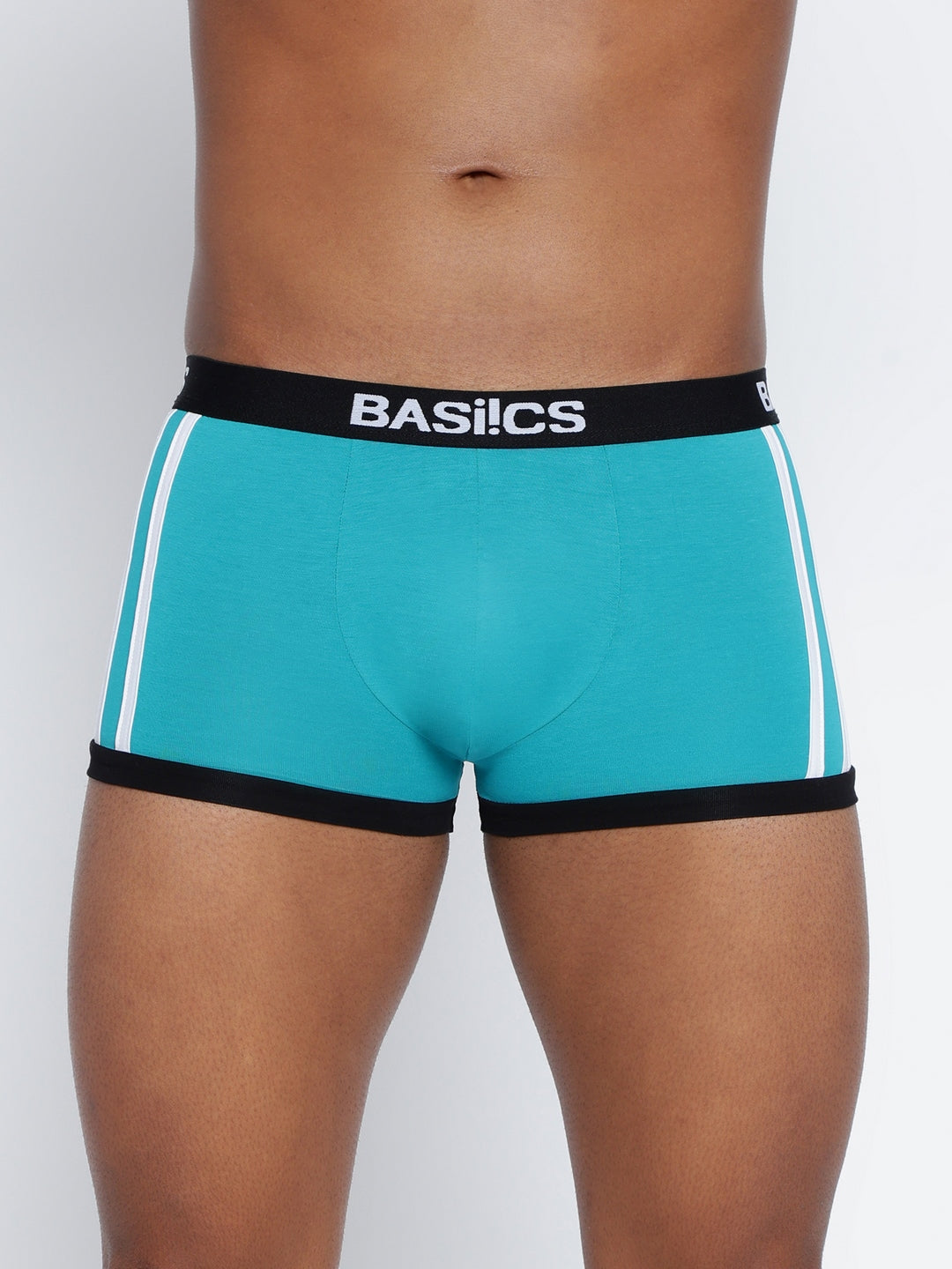 BASIICS by La Intimo Men's Trunks Pack of 3 - Comfortable, breathable, and supportive innerwear