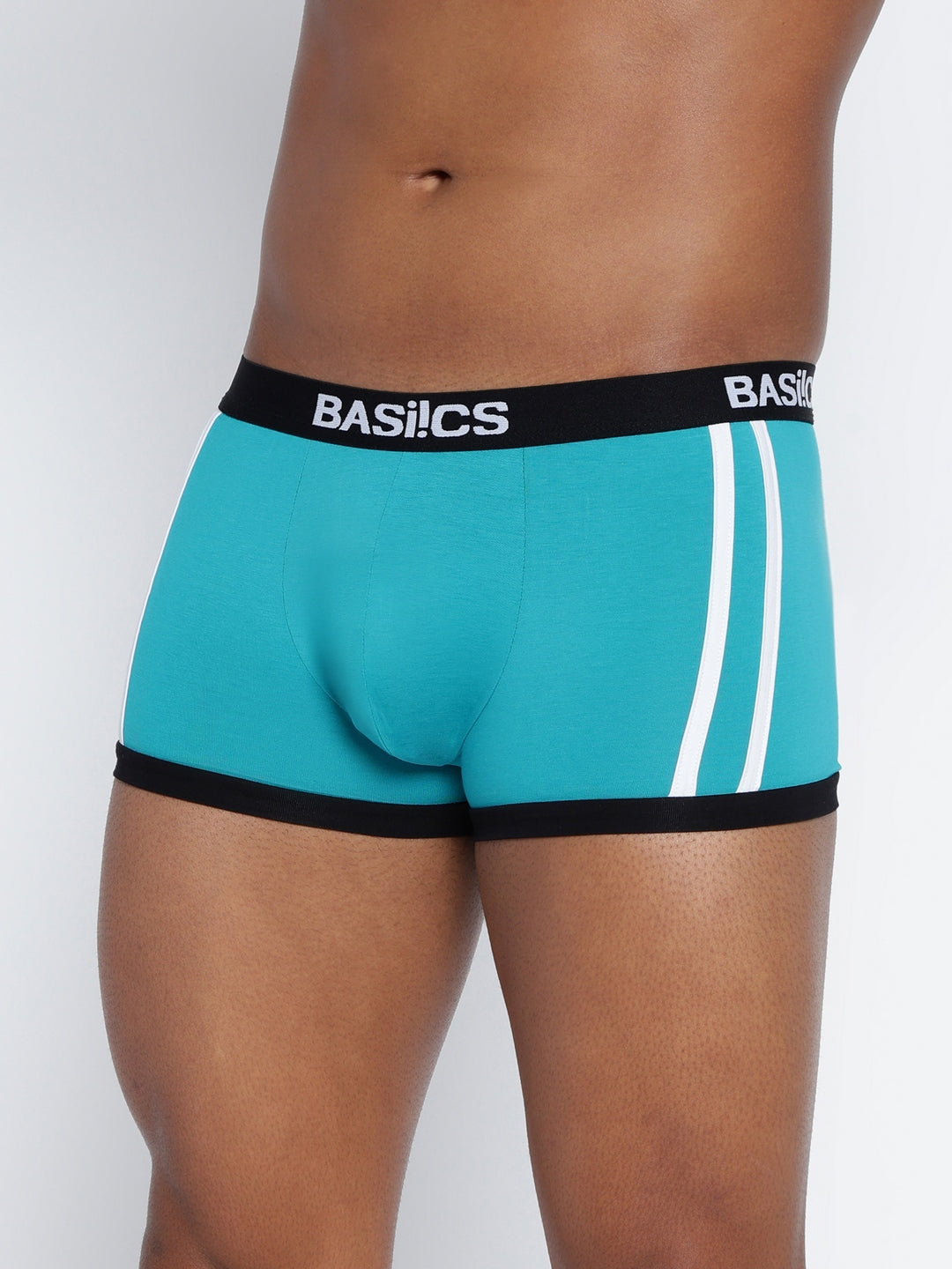 BASIICS by La Intimo Men's Trunks Pack of 3 - Comfortable, breathable, and supportive innerwear