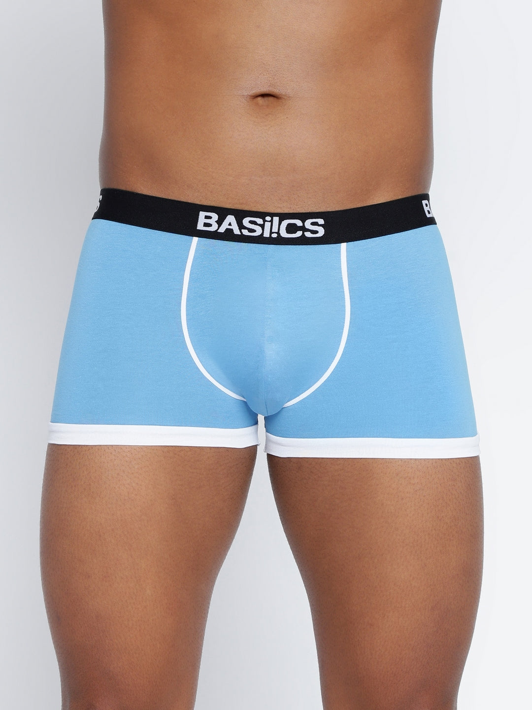 BASIICS by La Intimo Men's Trunks Single Pack of 1 - Comfortable, breathable, and supportive innerwear