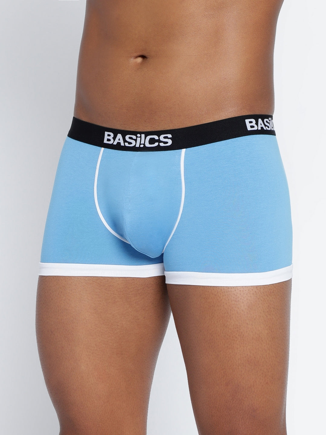 BASIICS by La Intimo Men's Trunks Single Pack of 1 - Comfortable, breathable, and supportive innerwear