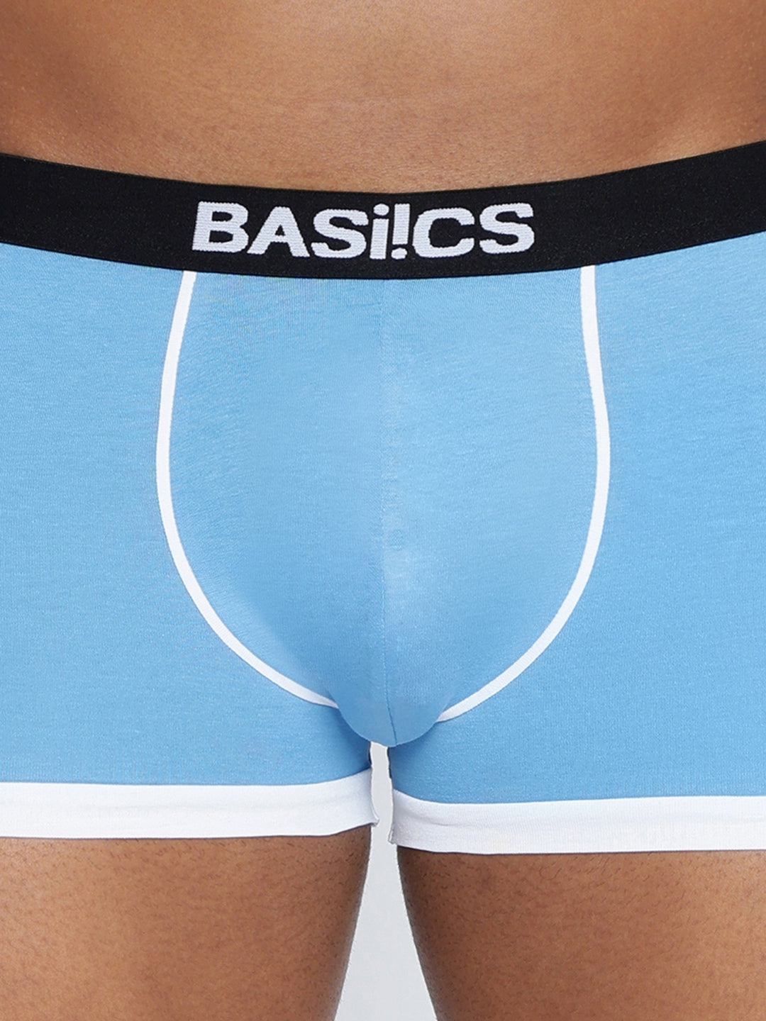 BASIICS by La Intimo Men's Trunks Single Pack of 1 - Comfortable, breathable, and supportive innerwear