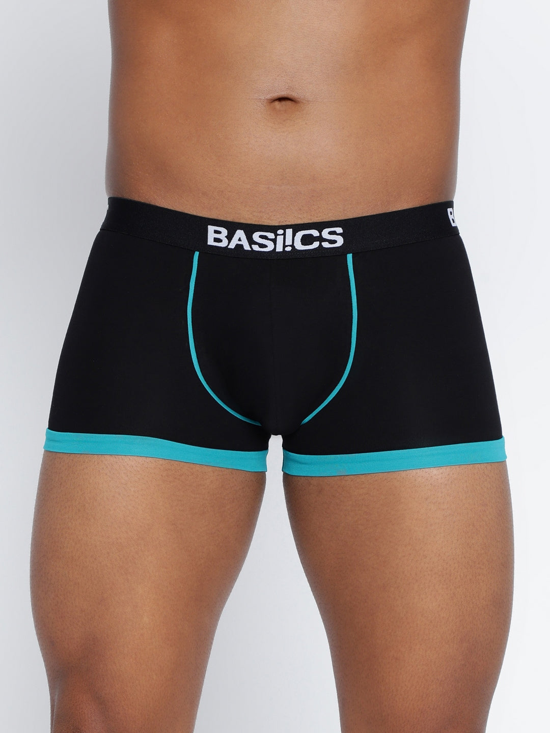 BASIICS by La Intimo Men's Trunks Single Pack of 1 - Comfortable, breathable, and supportive innerwear