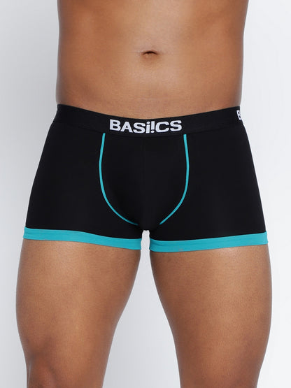 BASIICS by La Intimo Men's Trunks Pack of 2 - Comfortable, breathable, and supportive innerwear