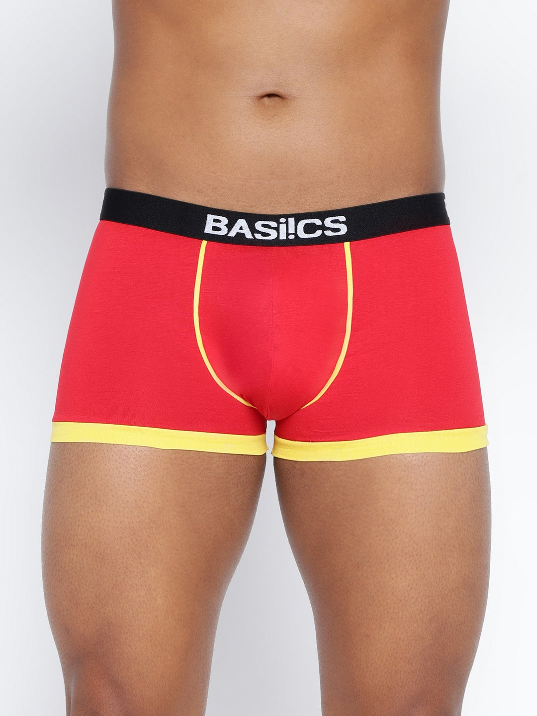 BASIICS by La Intimo Men's Trunks Single Pack of 1 - Comfortable, breathable, and supportive innerwear