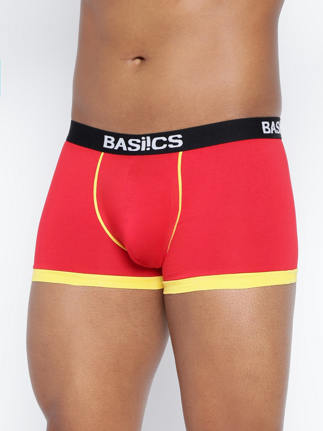 BASIICS by La Intimo Men's Trunks Pack of 3 - Soft, breathable, and supportive innerwear