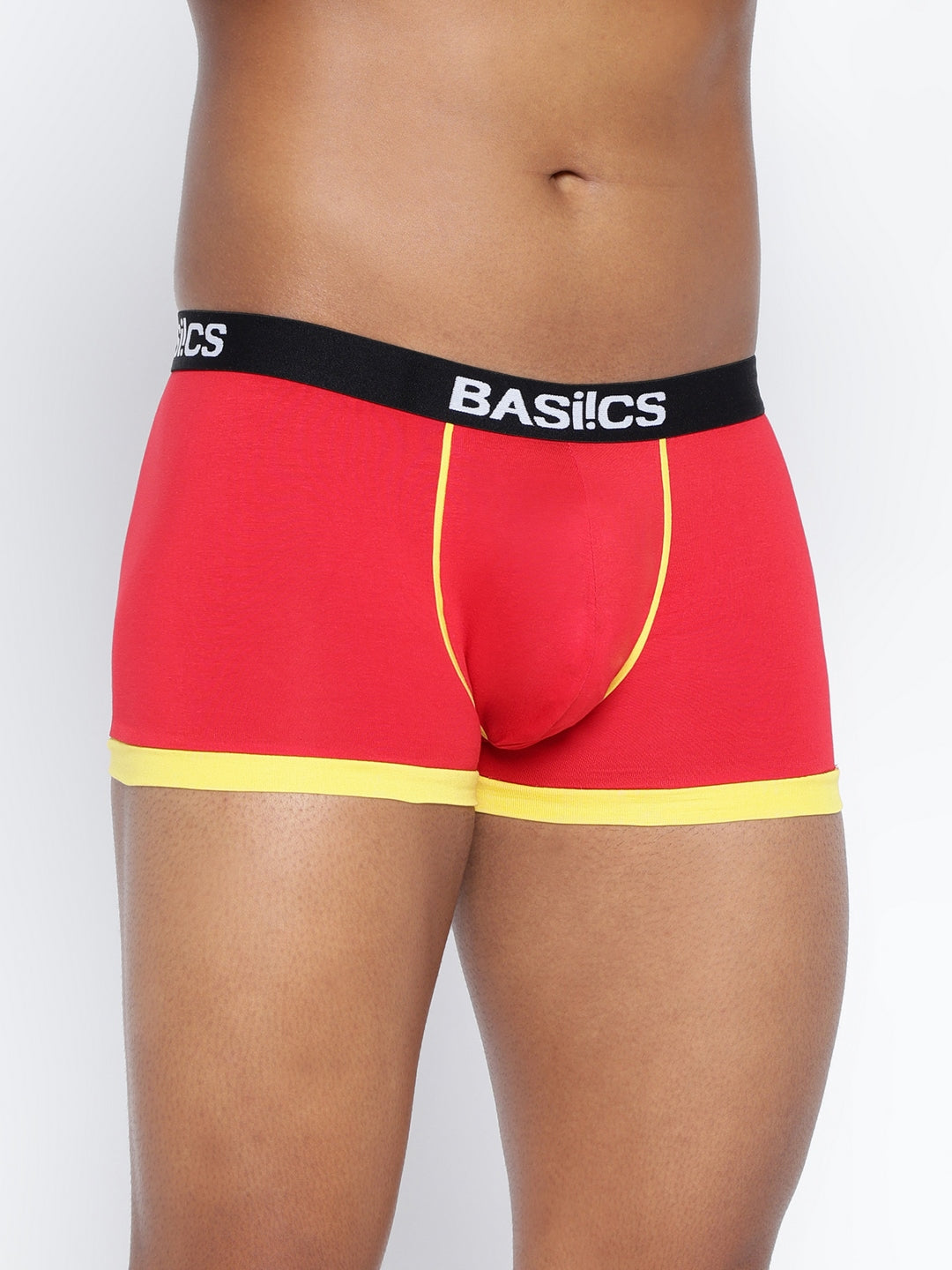 BASIICS by La Intimo Men's Trunks Single Pack of 1 - Comfortable, breathable, and supportive innerwear