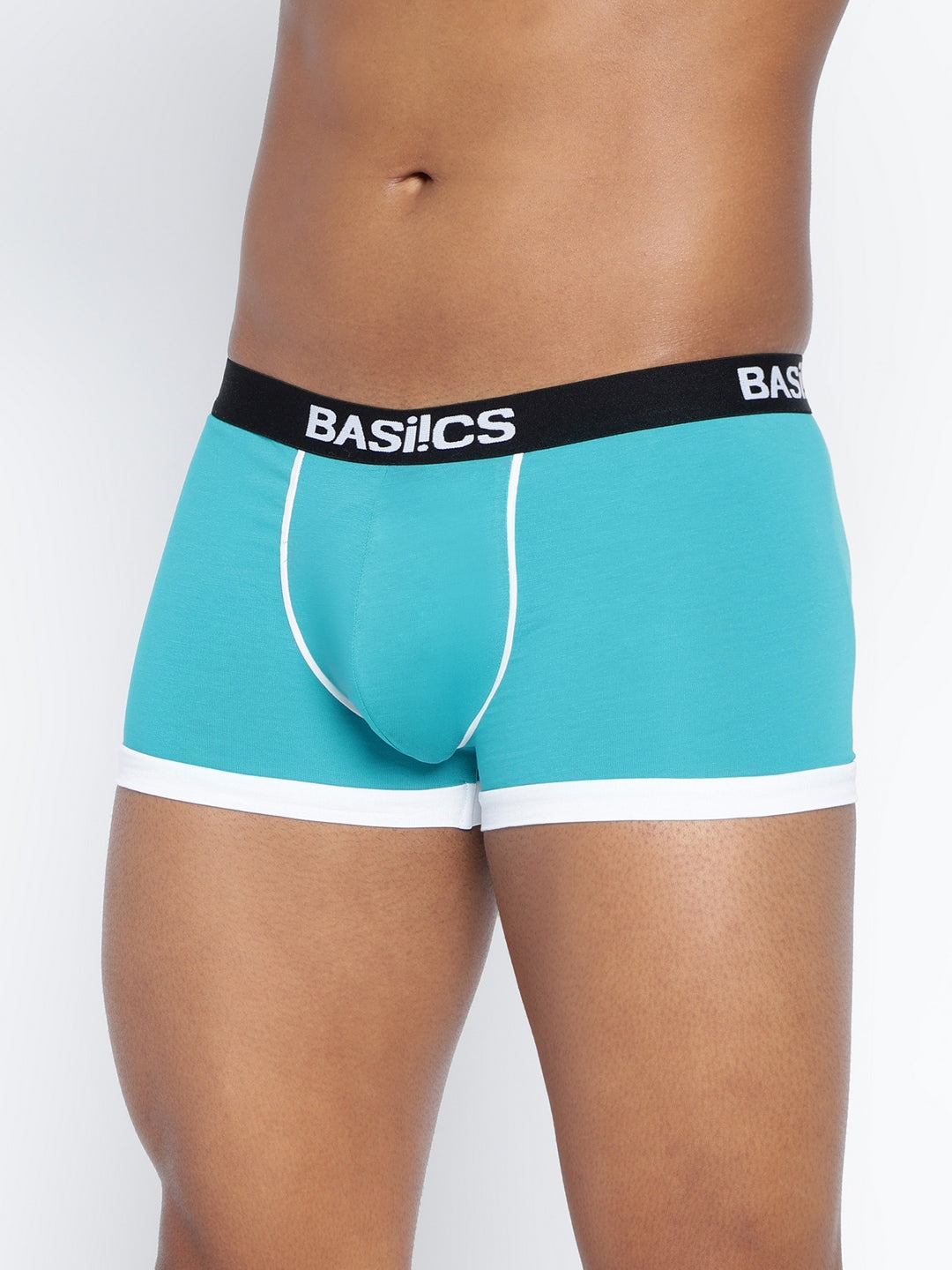 BASIICS by La Intimo Men's Trunks Single Pack of 1 - Comfortable, breathable, and supportive innerwear