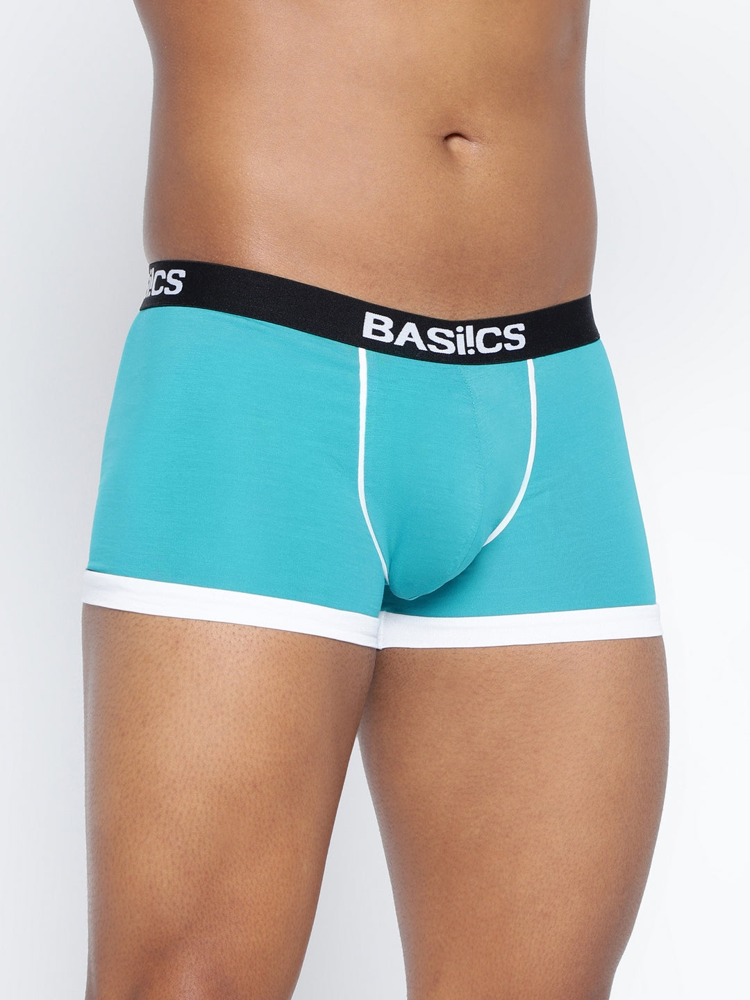 BASIICS by La Intimo Men's Trunks Single Pack of 1 - Comfortable, breathable, and supportive innerwear