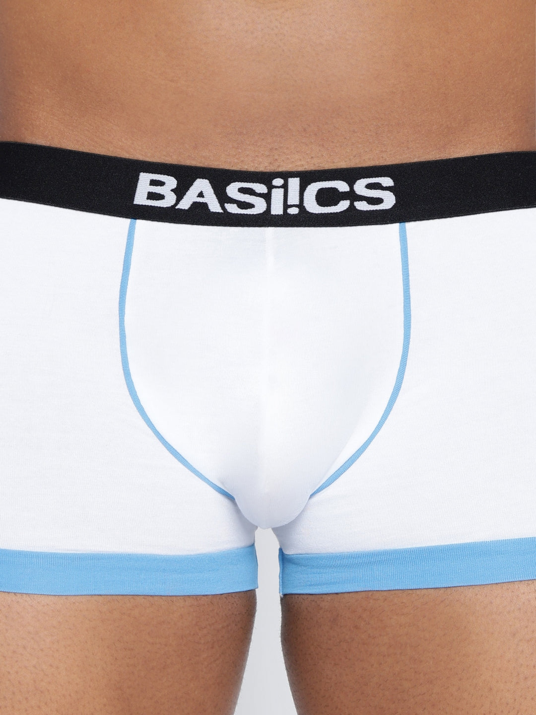 BASIICS by La Intimo Men's Trunks Single Pack of 1 - Comfortable, breathable, and supportive innerwear