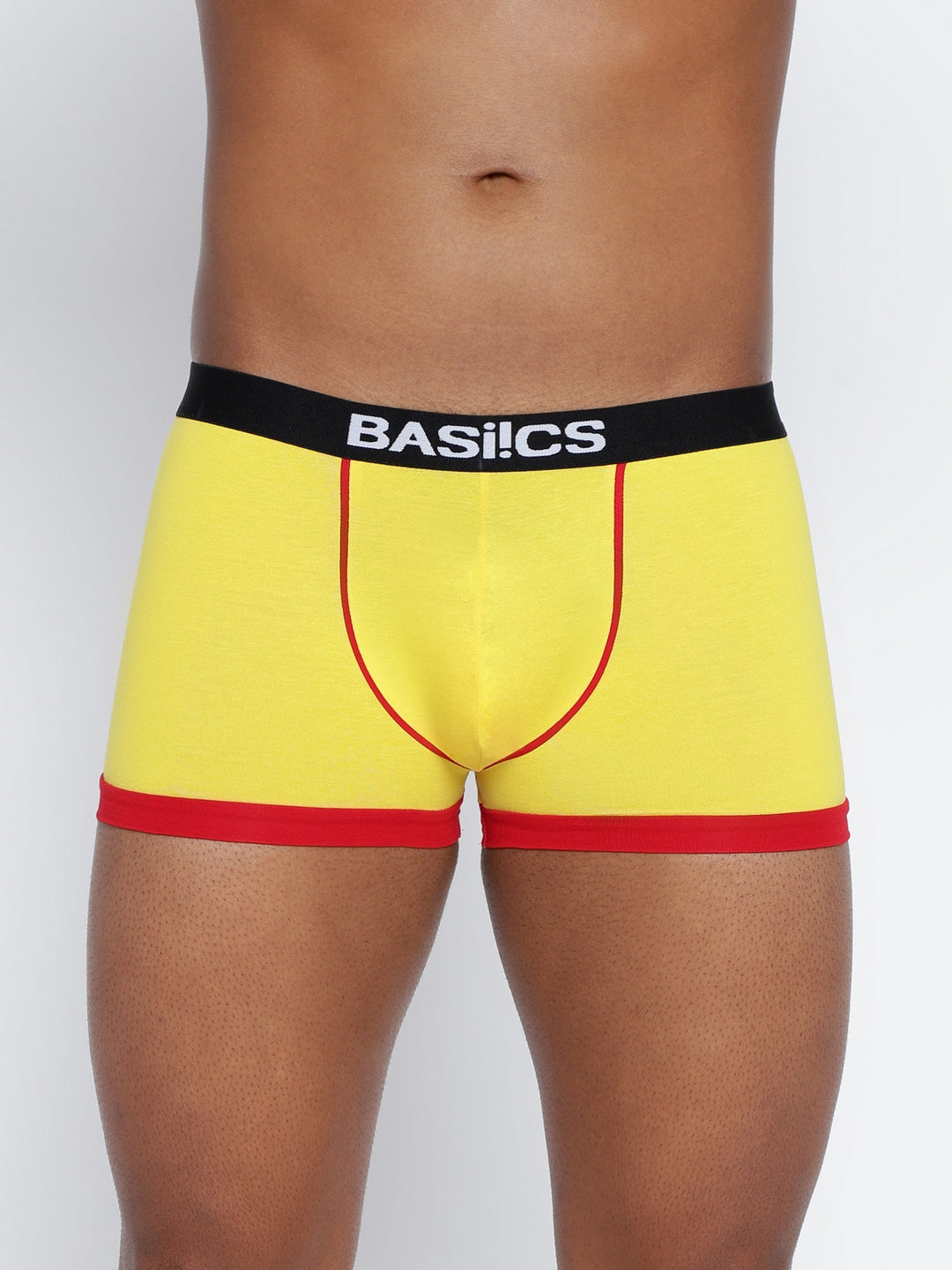 BASIICS by La Intimo Men's Trunks Single Pack of 1 - Comfortable, breathable, and supportive innerwear