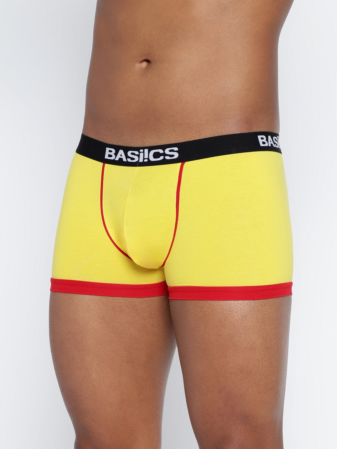 BASIICS by La Intimo Men's Trunks Single Pack of 1 - Comfortable, breathable, and supportive innerwear