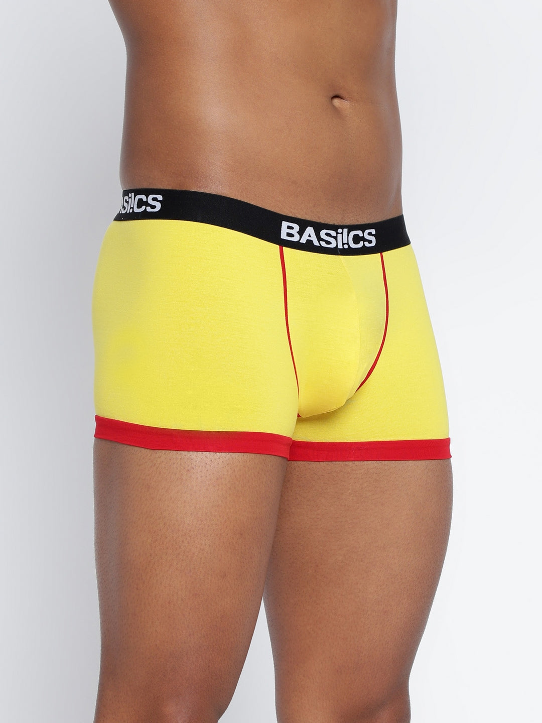 BASIICS by La Intimo Men's Trunks Single Pack of 1 - Comfortable, breathable, and supportive innerwear