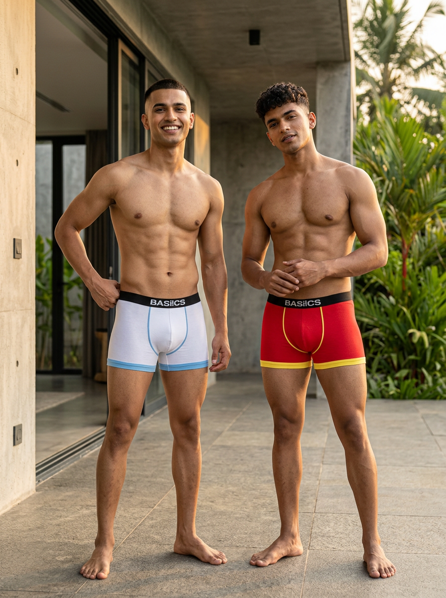 Cotton Trunk - Sport BASIICS (Pack of 2)