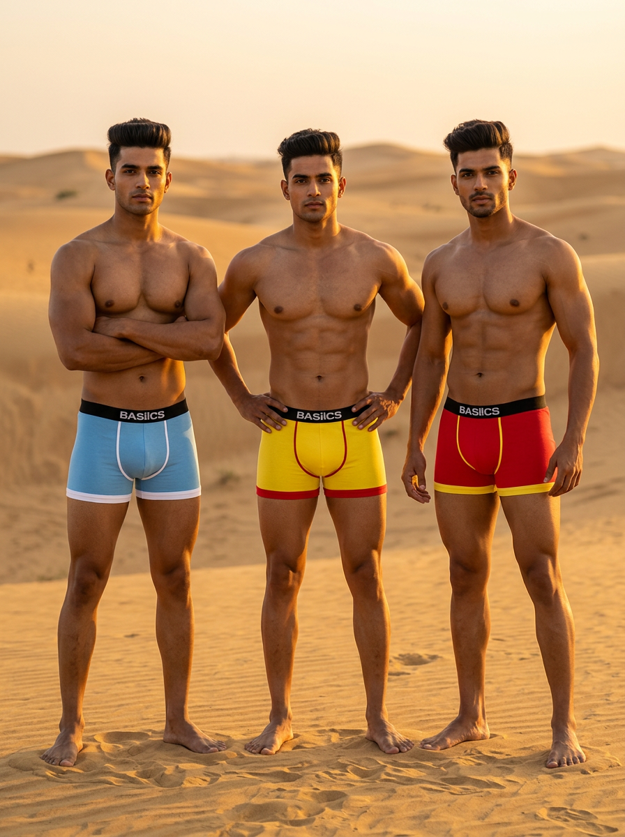 Cotton Trunk - Sport BASIICS (Pack of 3)