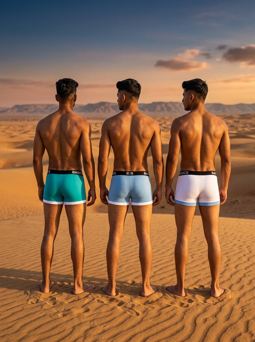 Cotton Trunk - Sport BASIICS (Pack of 3)
