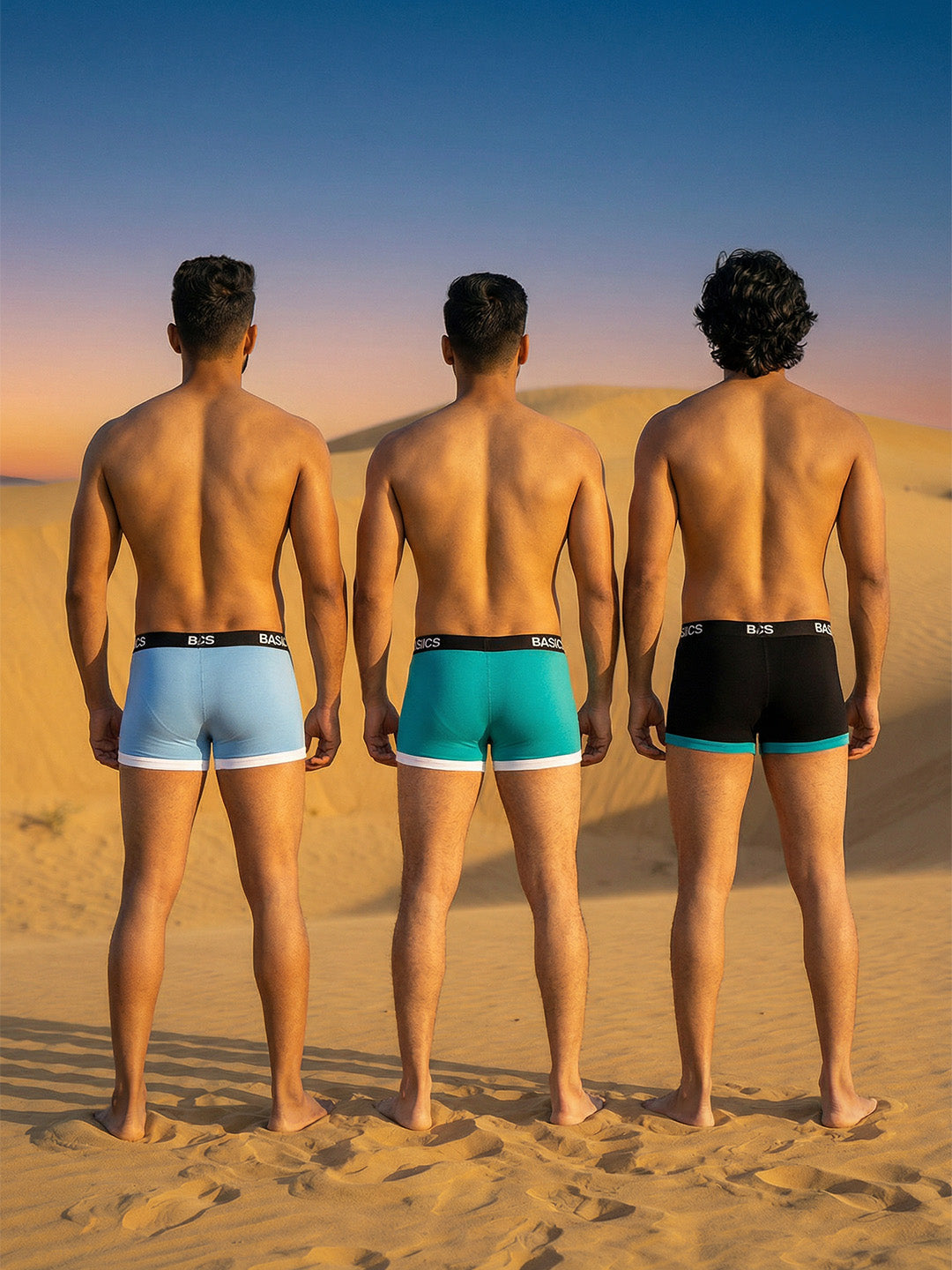 Cotton Trunk - Sport BASIICS (Pack of 3)