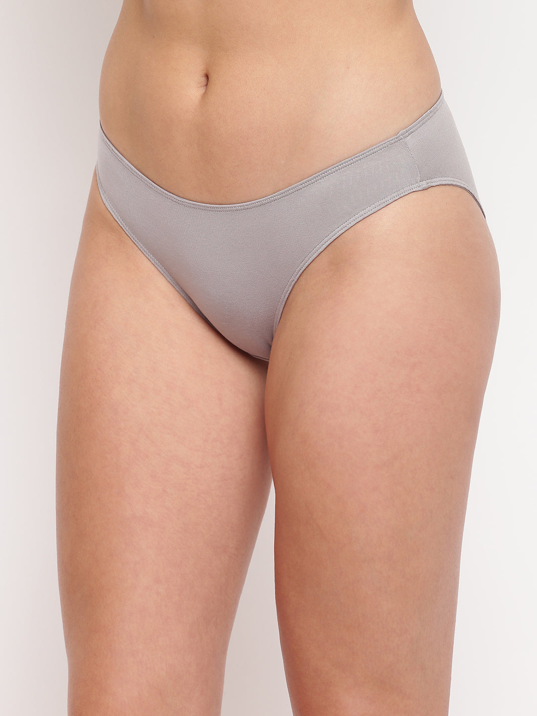 Women's bikini briefs from BASIICS by La Intimo, multi-pack of 3, soft and comfortable innerwear.