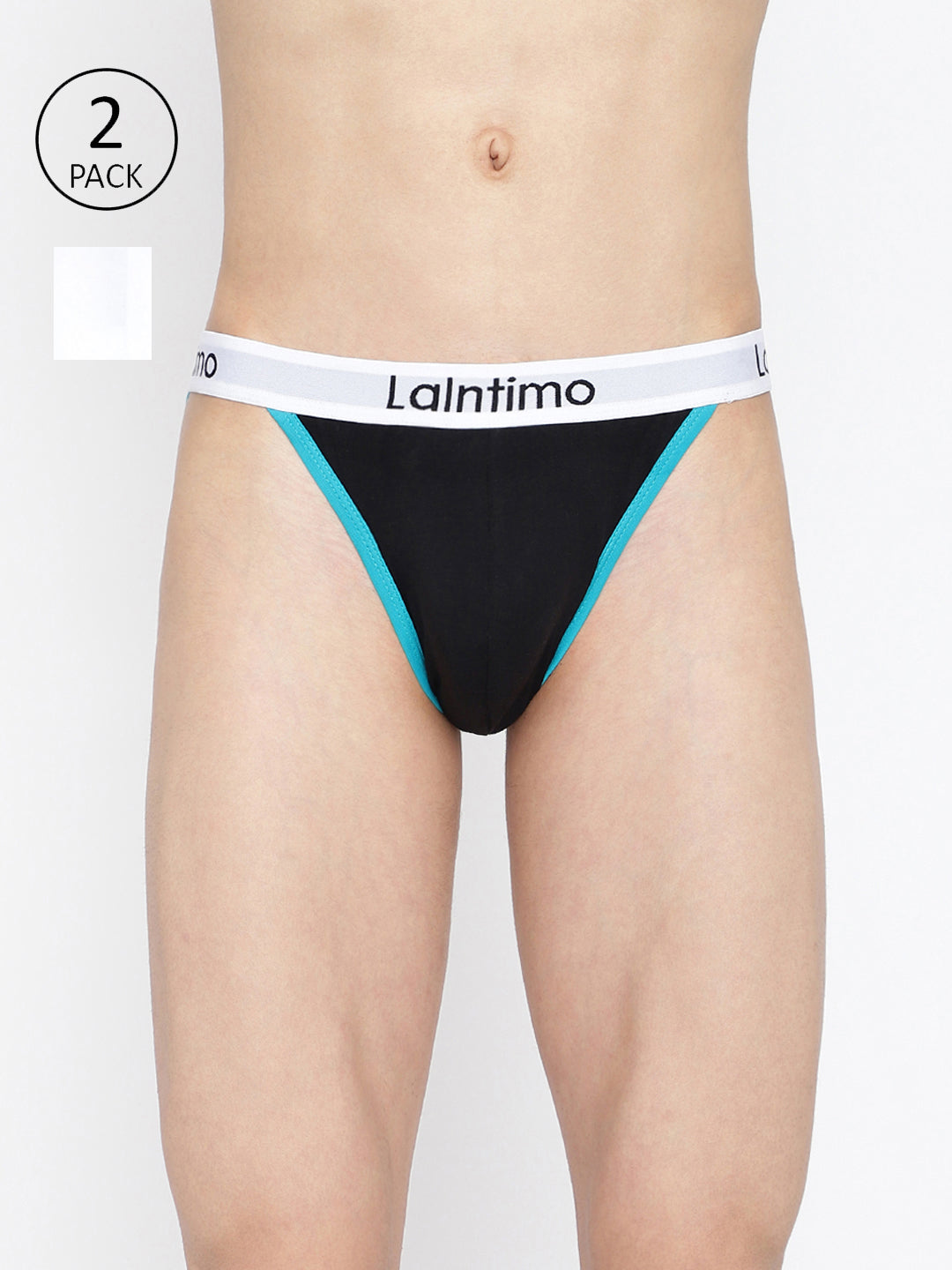 La Intimo Men's Standard Brief Pack of 2 - Comfortable, Durable Underwear