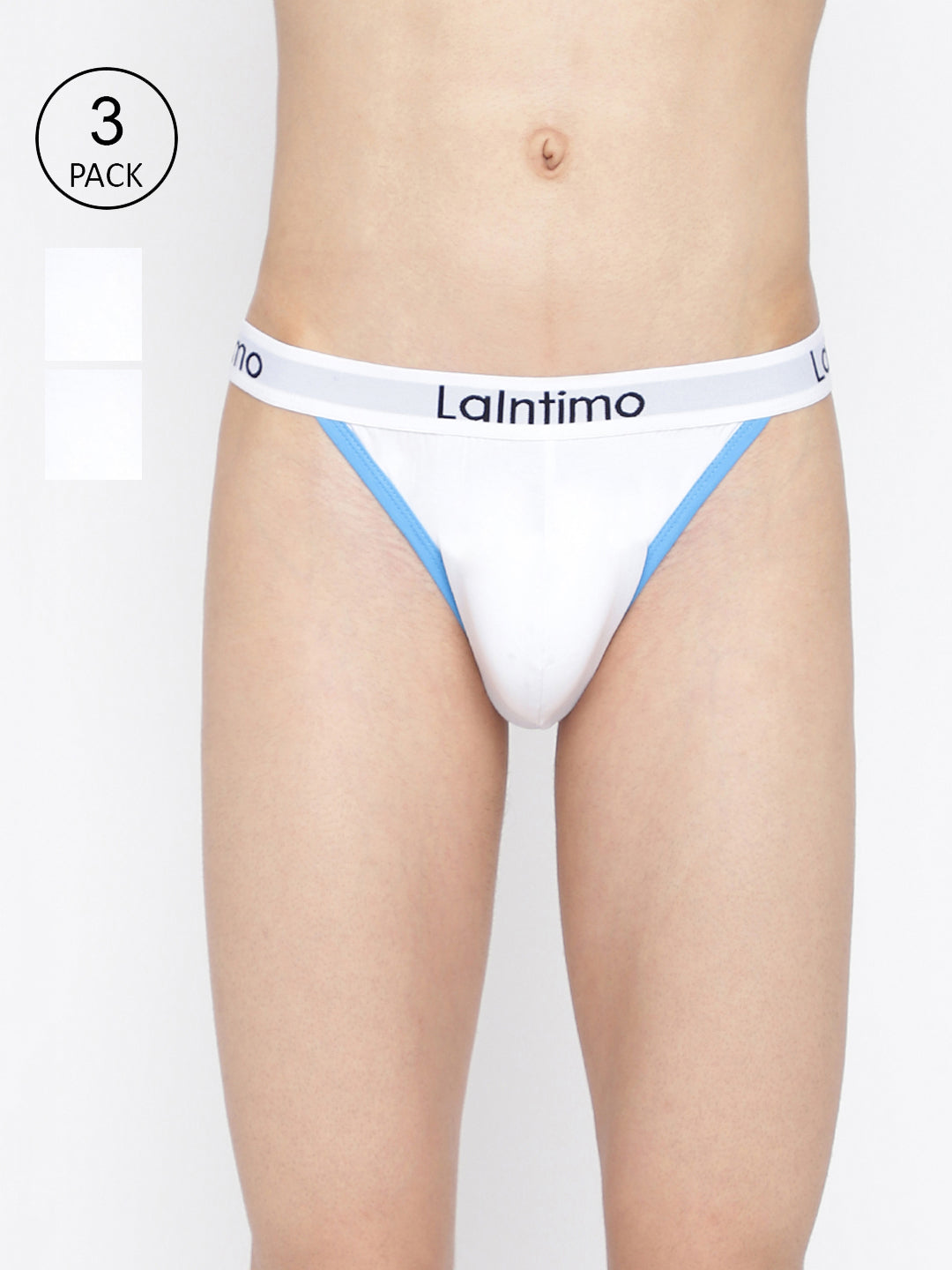 La Intimo Men's Standard Brief Pack of 3 - Comfortable, Durable Underwear