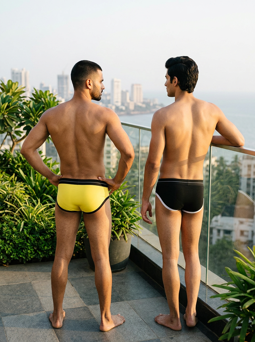 Cotton Brief - Straight Panel (Pack of 2)